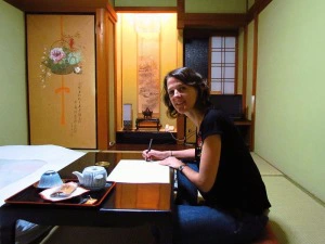 Zimmer in einem aktiven Tempel, einem sogenannten Shukubo