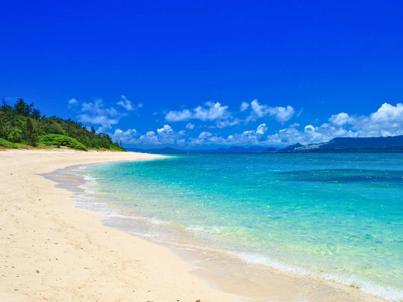 Strand auf Okinawa