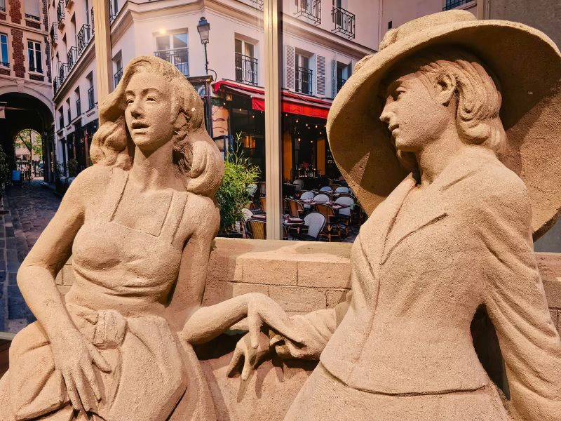 Im Sandmuseum in Tottori in Japan