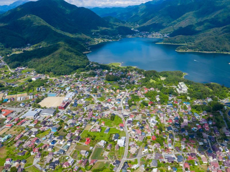 Blick auf Ishigaki in Japan