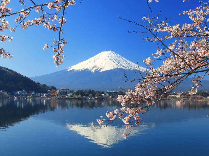Mount Fuji in Japan