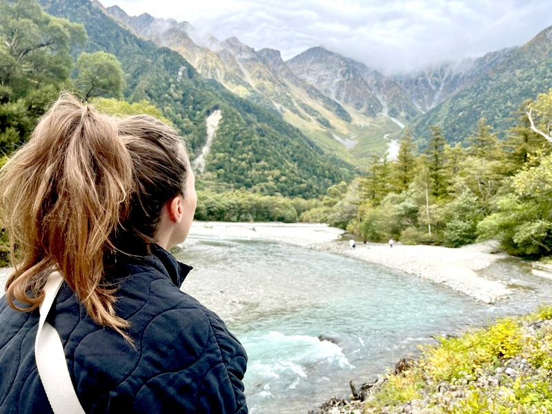 Die Landschaft rund um Kamikochi
