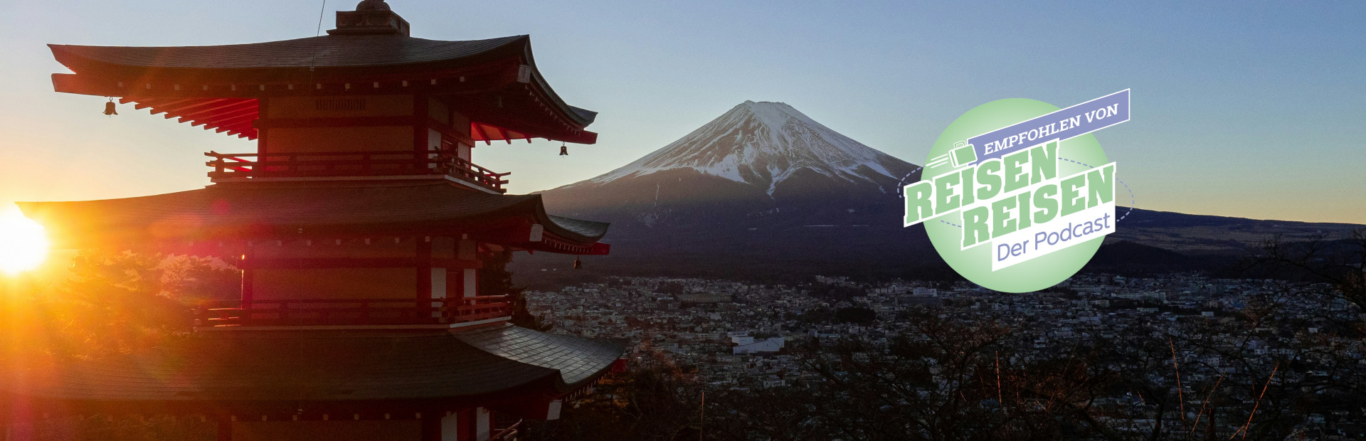Blick auf den Mt. Fuji von Kawaguchiko