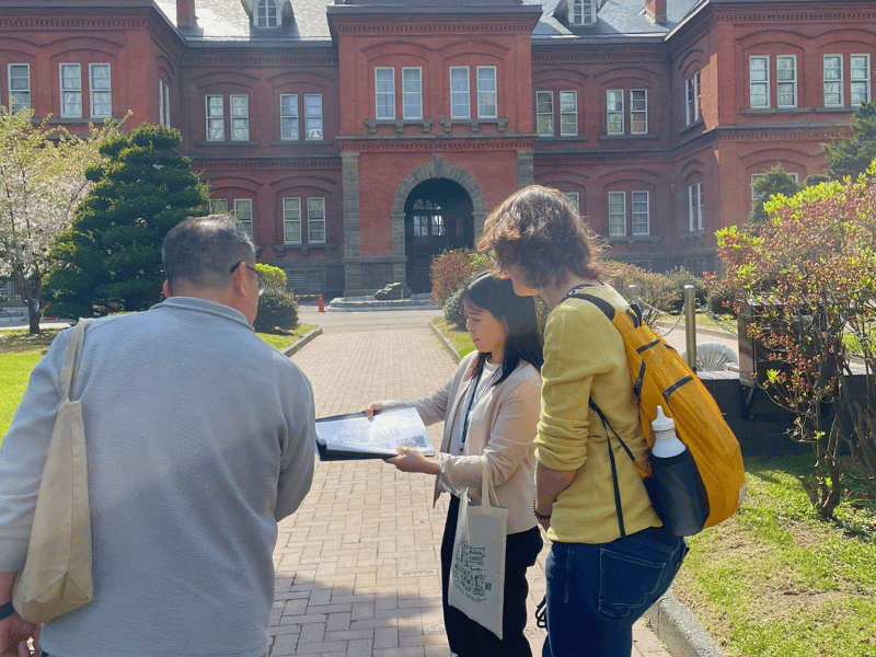 Walking Tour mit Guide durch Sapporo