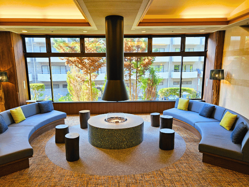 Hotellobby in Hakone