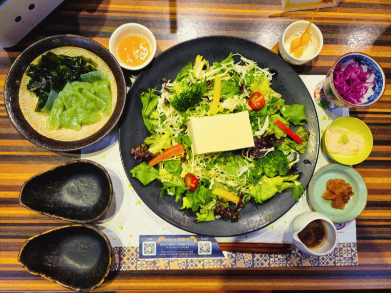 Abendessen im Ryokan