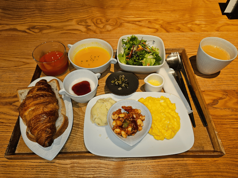 Optionales Frühstück im Kyoto Hotel