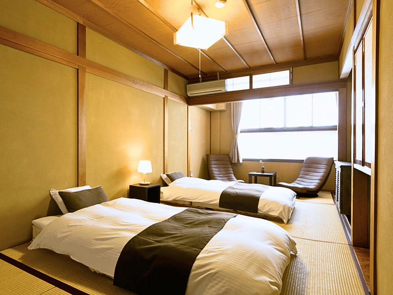 Doppelzimmer im Minshuku in Takayama