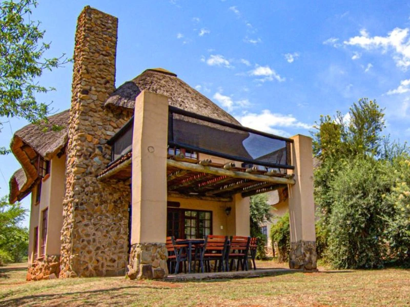 Lodge in den Drakensbergen Südafrika