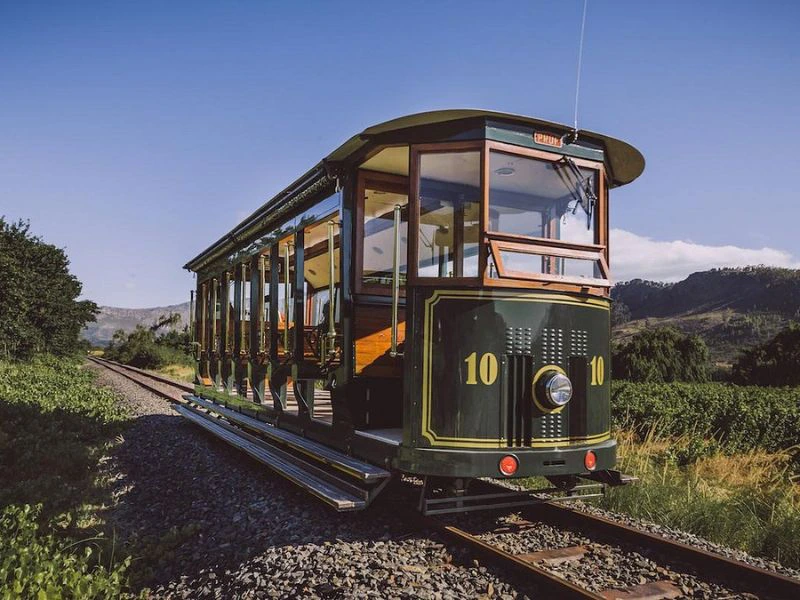 Franschhoek Wein Tram Südafrika