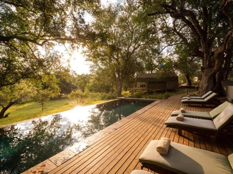 Safarilodge beim Krüger Nationalpark Südafrika