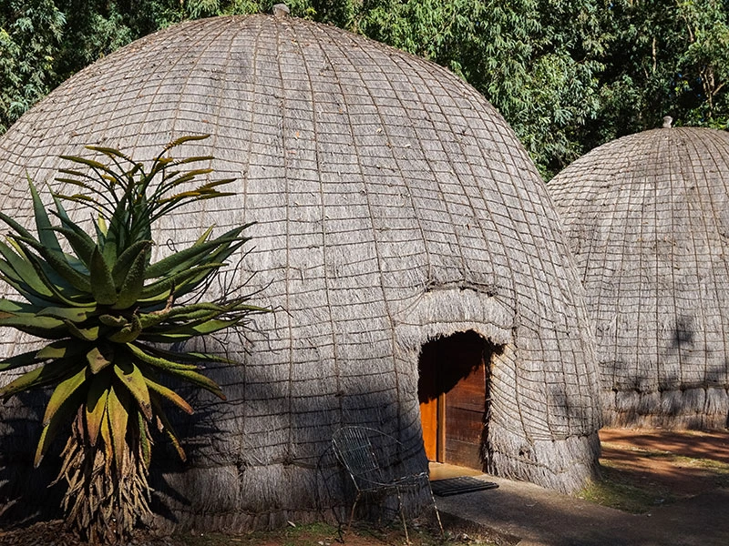 Bienenkorbhaus in Swasiland