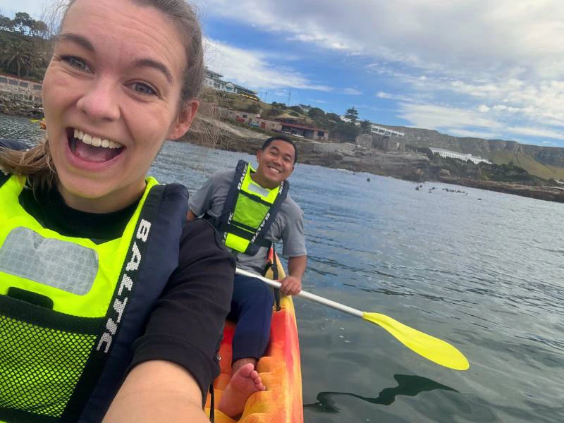 Südafrika Hermanus Kayaktour