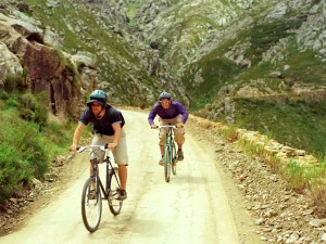 Südafrika Oudtshoorn mit dem Rad über den Swartberg Pass