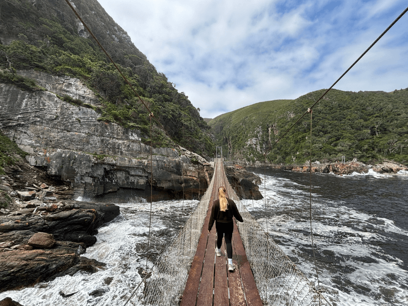 Tsitsikamma Hängebrücke Südafrika