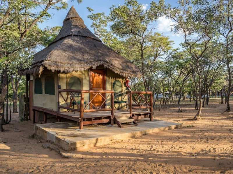 Zelt im Entabeni Südafrika