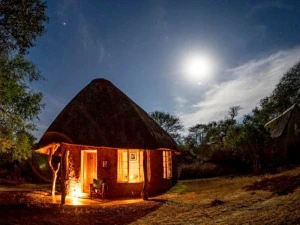 Unterkunft Hlane Nationalpark Eswatini
