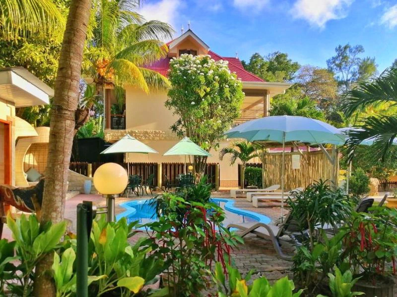 Seychellen La Digue Hotel