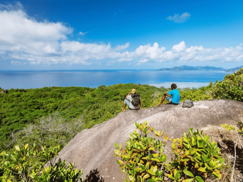 Peaks Paradise Wanderung Mahé Seychellen