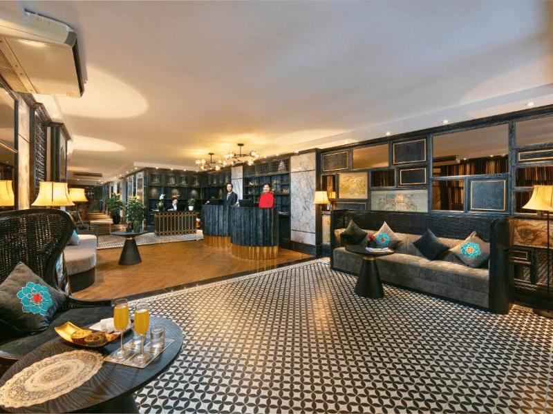 Lobby in Hanoi Vietnam