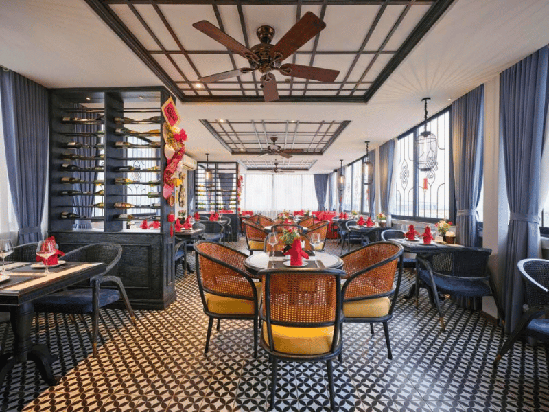 Restaurant in Hanoi Vietnam