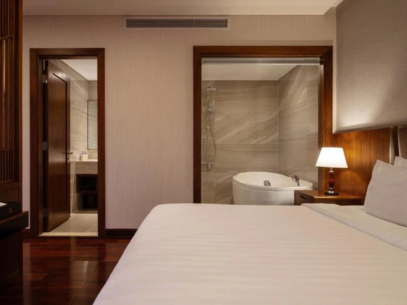 Hotelzimmer im Komfort Hotel in Saigon, Vietnam