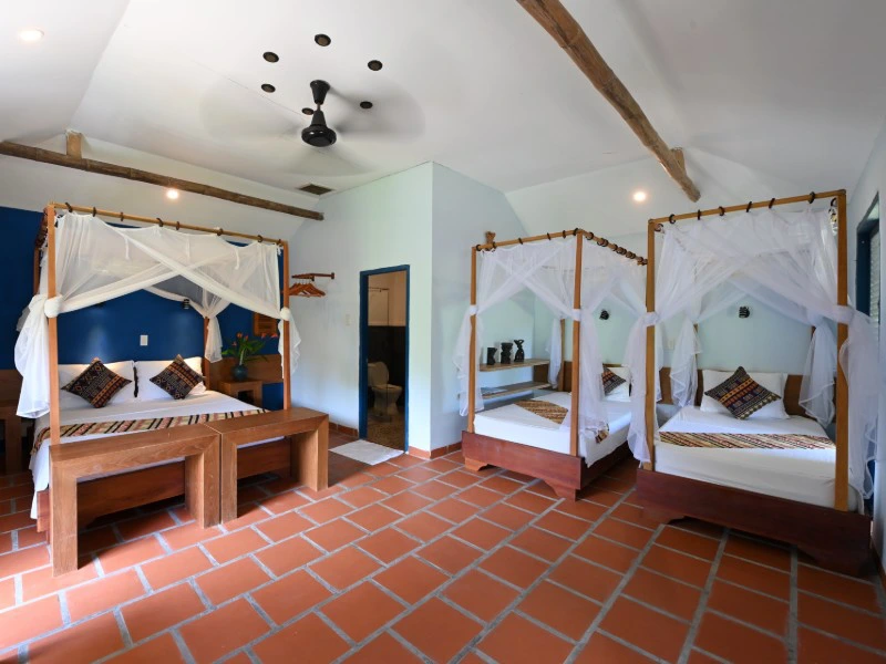 Zimmer im Resort auf Whale Island in Vietnam