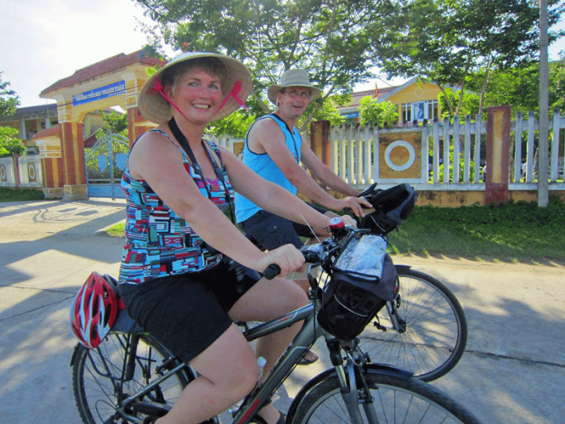 Fahrradtour bei Hue, Vietnam