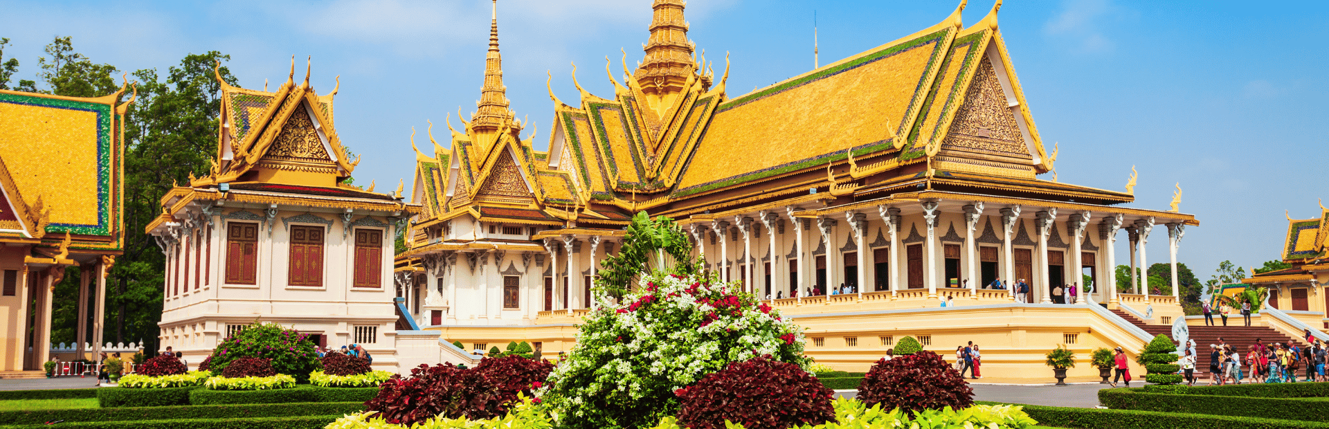 Königspalast in Phnom Penh in Kambodscha