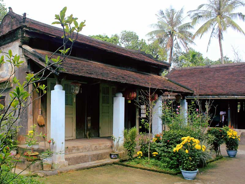 Gartenhaus in der Kaiserstadt Hue Vietnam