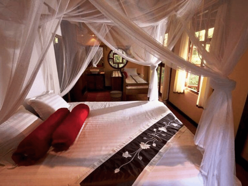 Zimmer im Nam Cat Tien Nationalpark in Vietnam