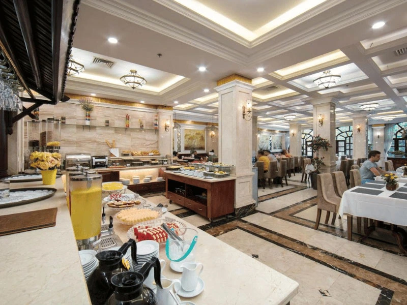 Hotelrestaurant in Hanoi Vietnam