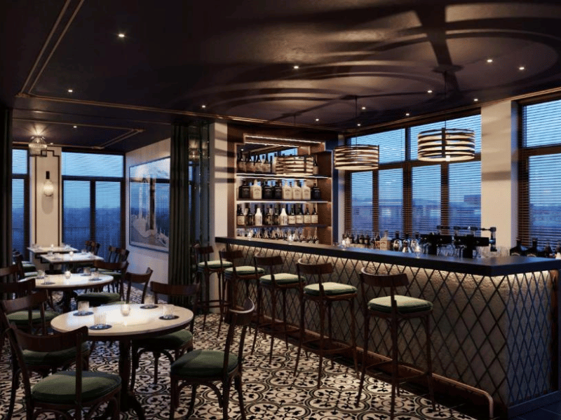 Hotelbar in Ho-Chi-Minh-City in Vietnam