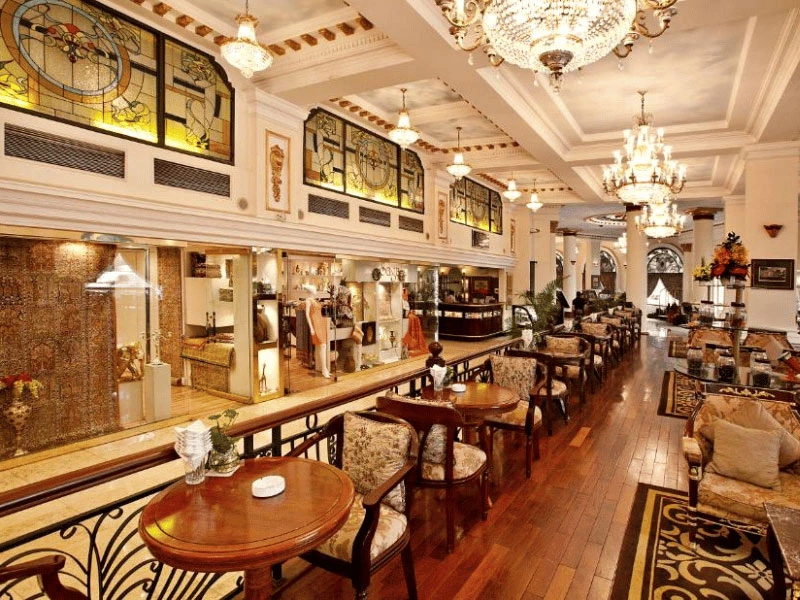 Hotellobby in Ho-Chi-Minh-City in Vietnam