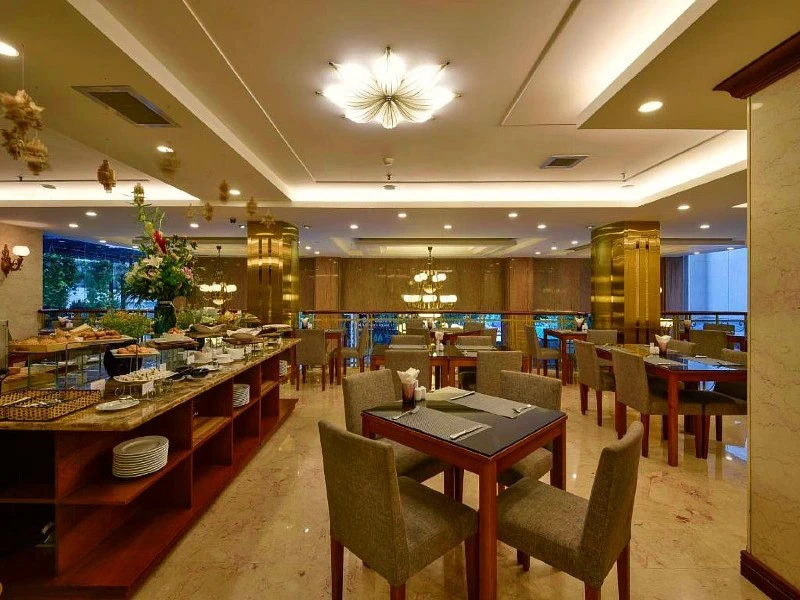 Restaurant im Hotel in Ho-Chi-Minh-City in Vietnam