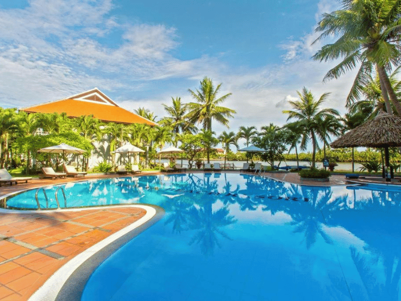 Hotelpool in Hoi An Vietnam