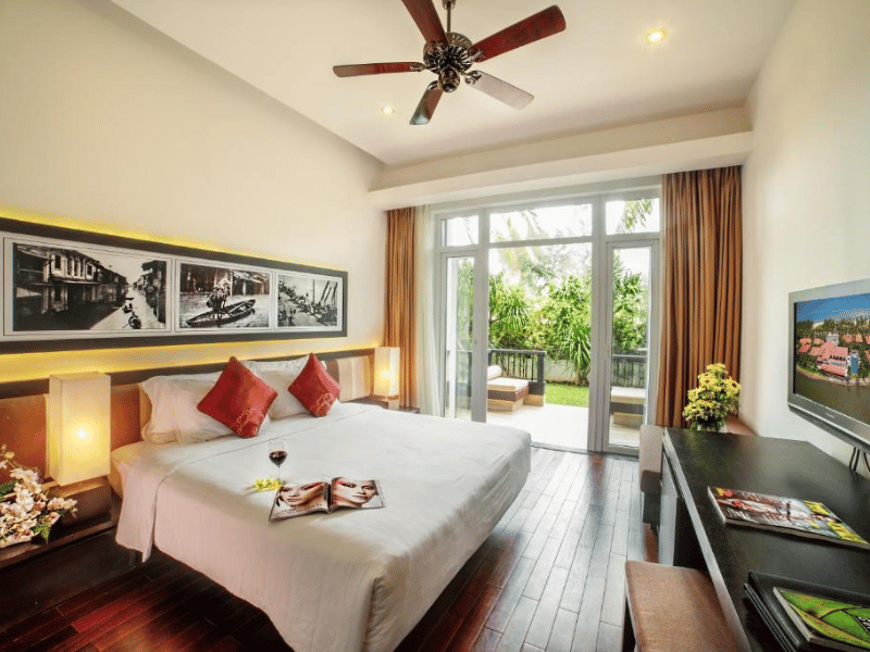 Zimmer im Strandhotel in Hoi An Vietnam