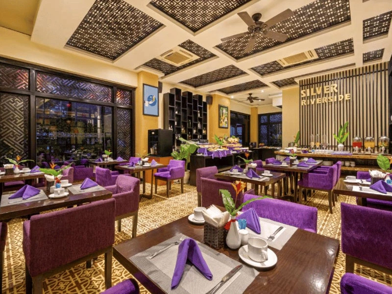 Restaurant im Hotel in Hoi An in Vietnam