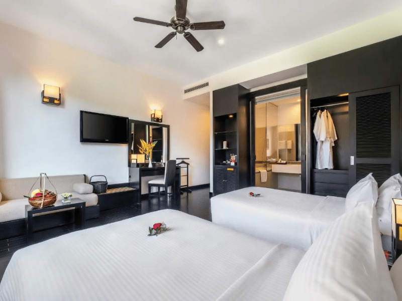 Zimmer im komfortablen Hotel in Hoi An Vietnam