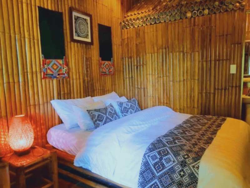 Zimmer im Homestay in Mai Chau in Vietnam