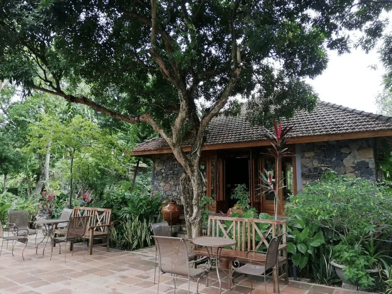 Bungalow im komfortablen im Resort in Ninh Binh Vietnam