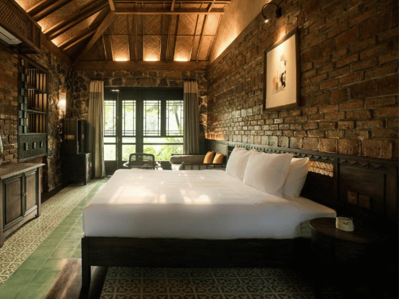 Zimmer im komfortablen im Resort in Ninh Binh Vietnam