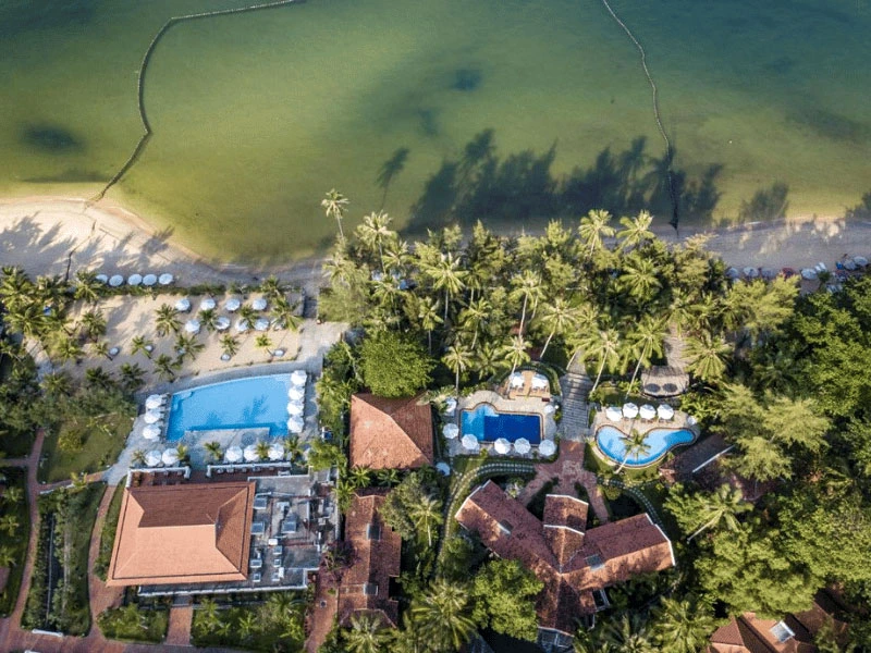 Strandhotel auf Phu Quoc in Vietnam