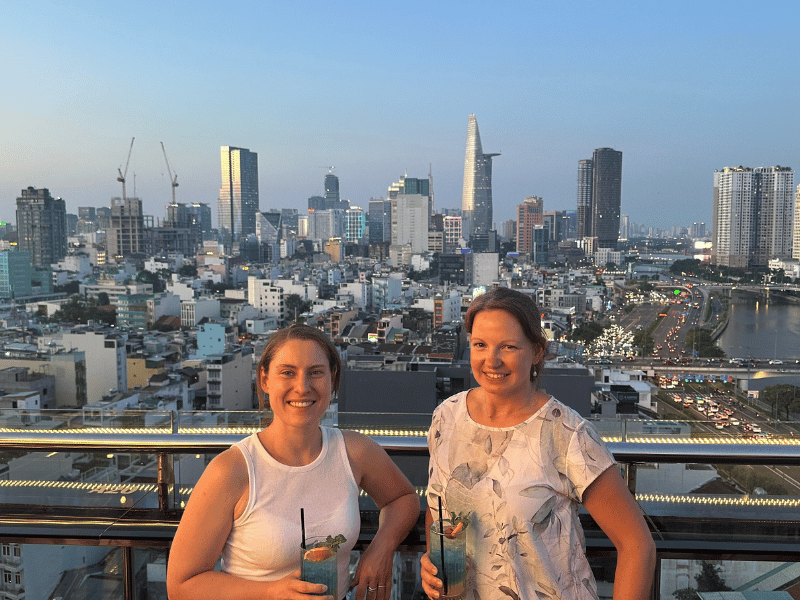 Sky Bar in Ho-Chi-Minh-City, Vietnam
