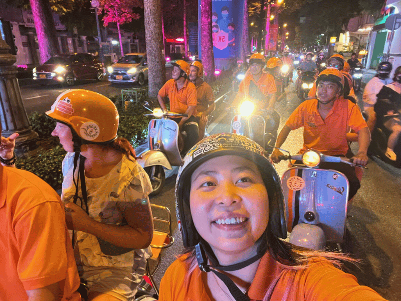 Vespa Tour in Ho-Chi-Minh-City, Vietnam
