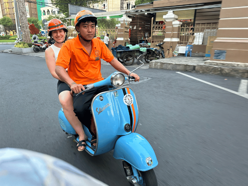 Vespa Tour in Ho-Chi-Minh-City, Vietnam