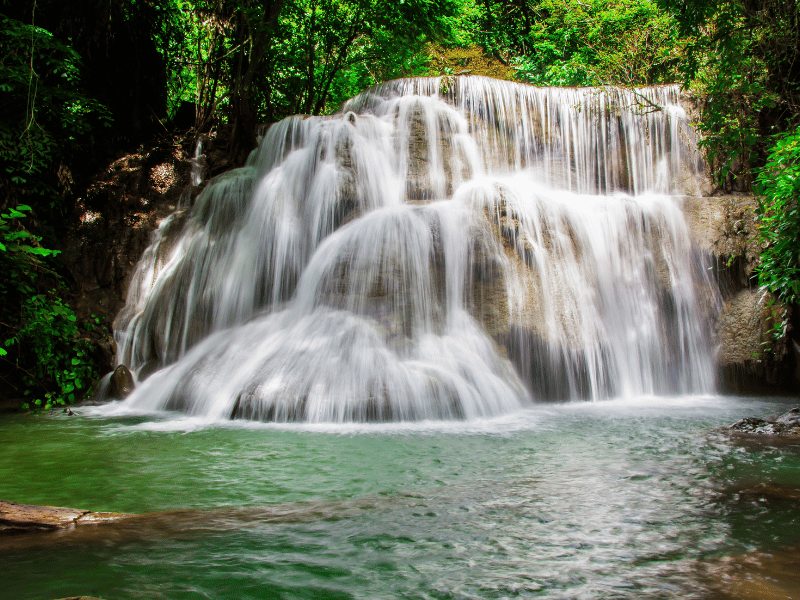 Wasserfall bei Pu Luong in Vietnam