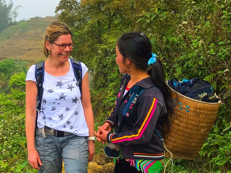Wanderung in Vietnam