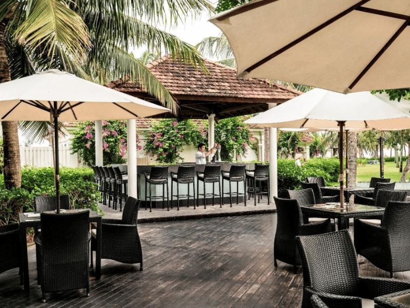 Bar im Freien im Hotel in Hoi An, Vietnam