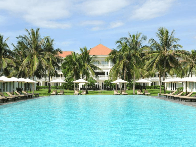Pool im Hotel in Hoi An in Vietnam